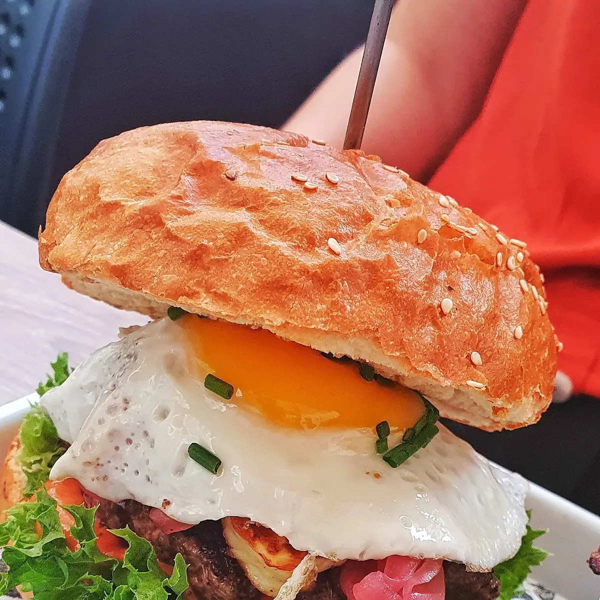 Sunny Side Up Burger