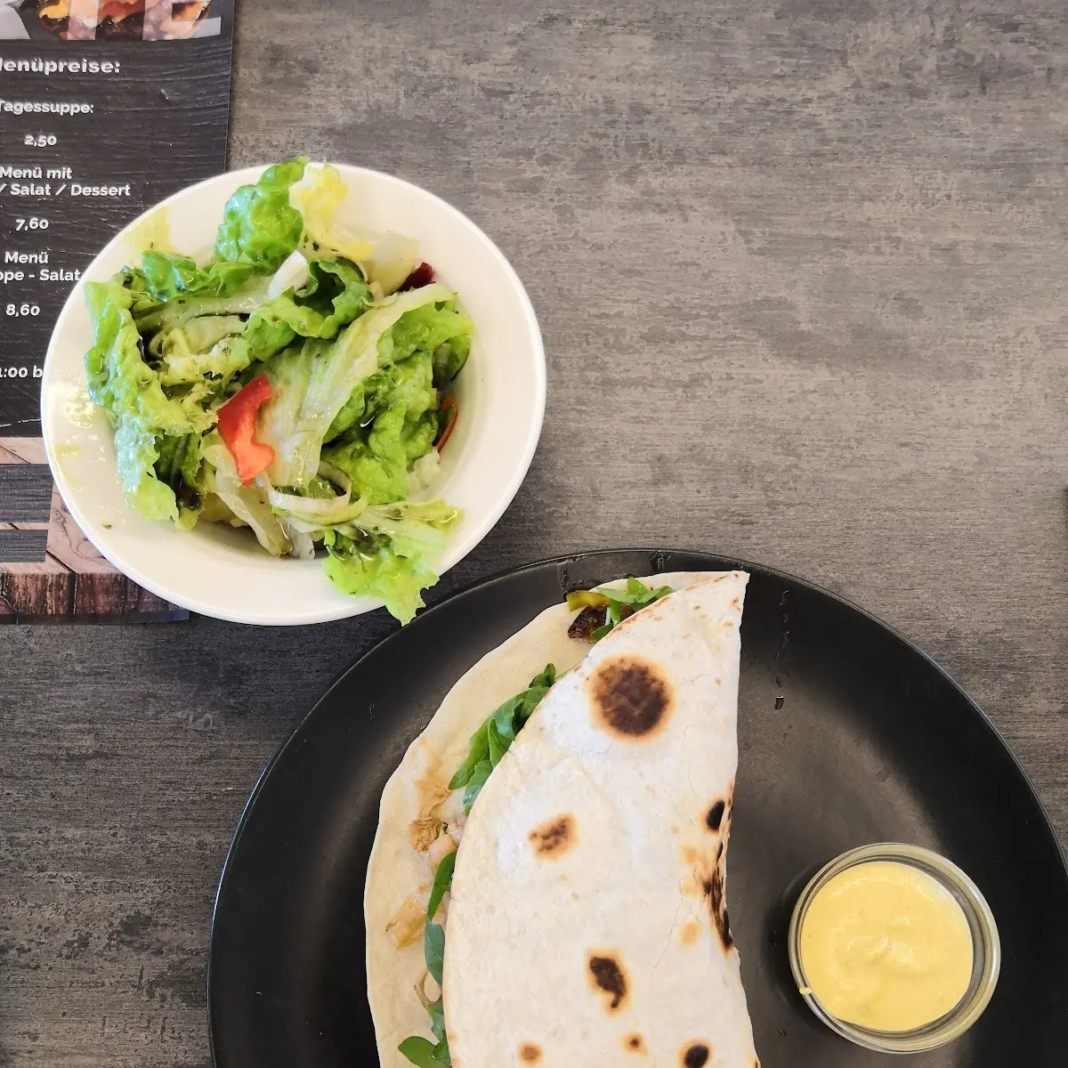 Gefüllte Tacos Mit Hähnchenstreifen