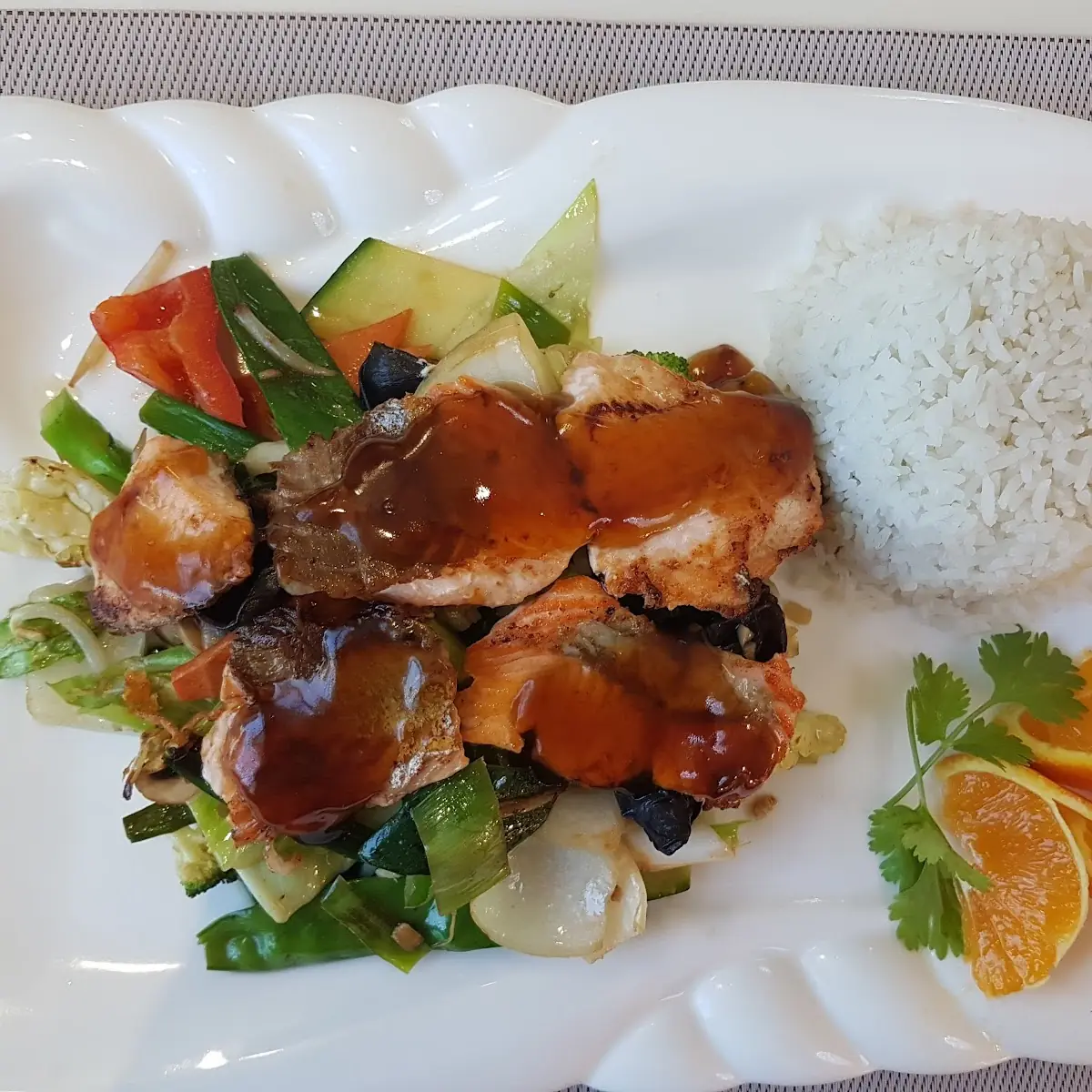 Lachs Terriyaki