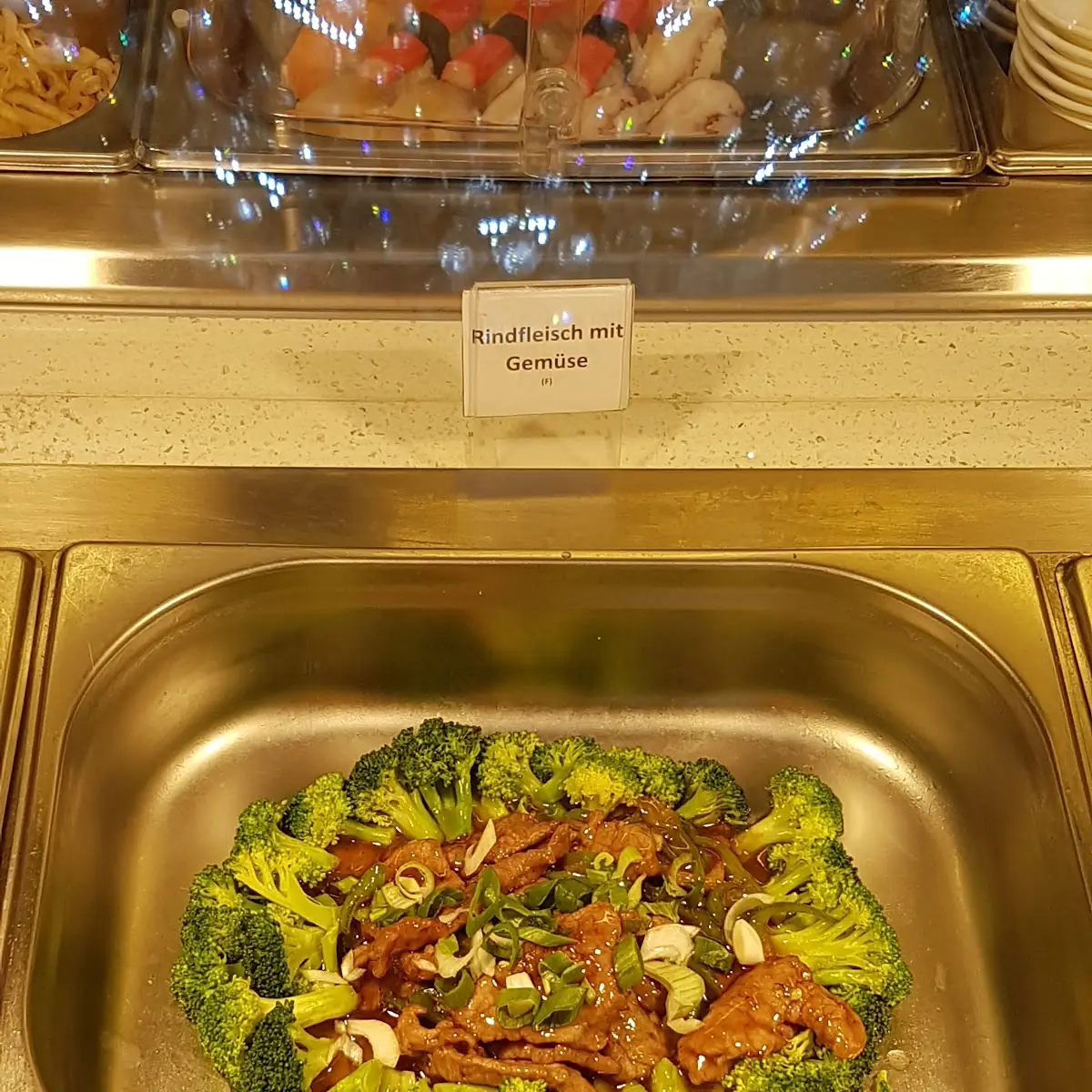 Rindfleisch Brokkoli