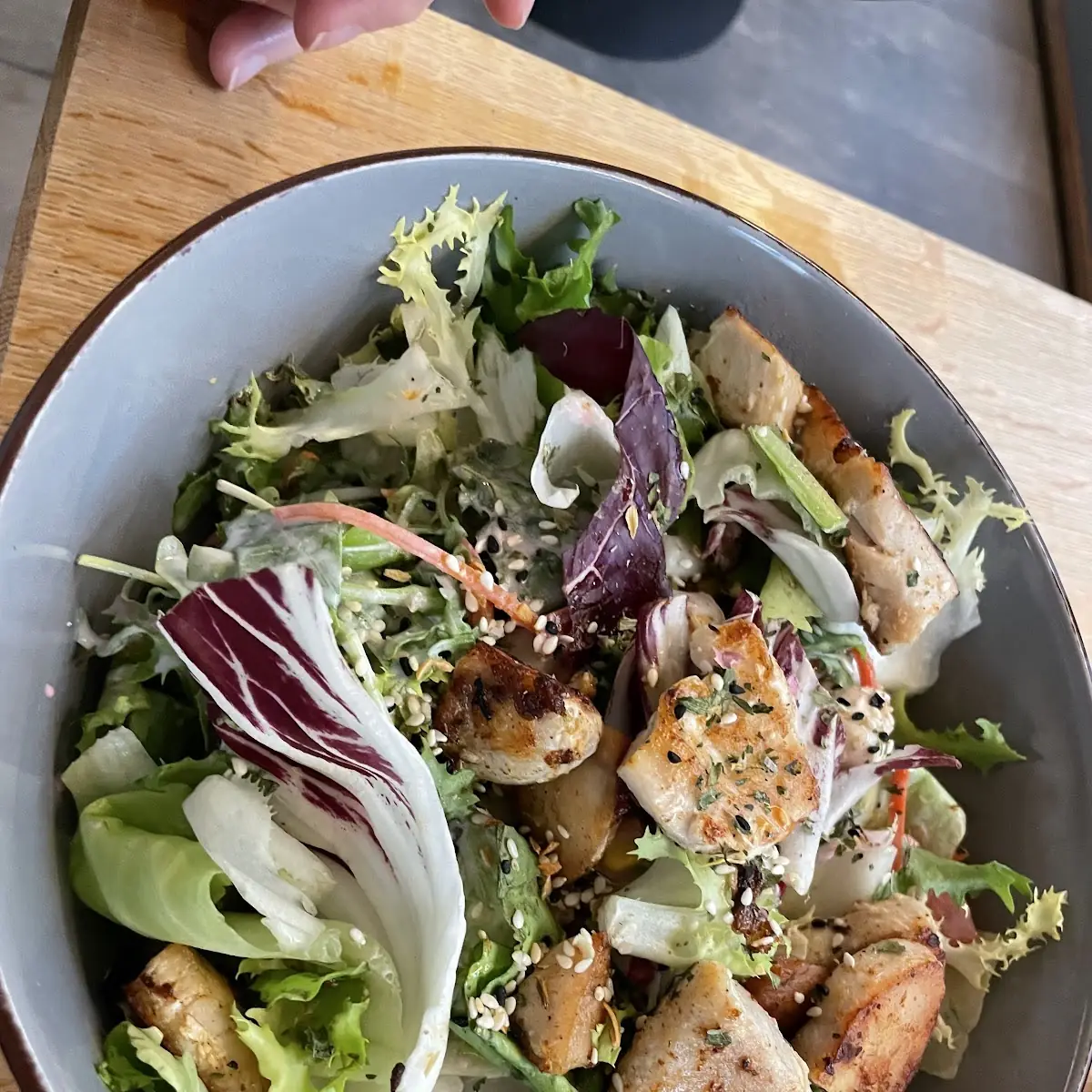 Chicken Strip Salad