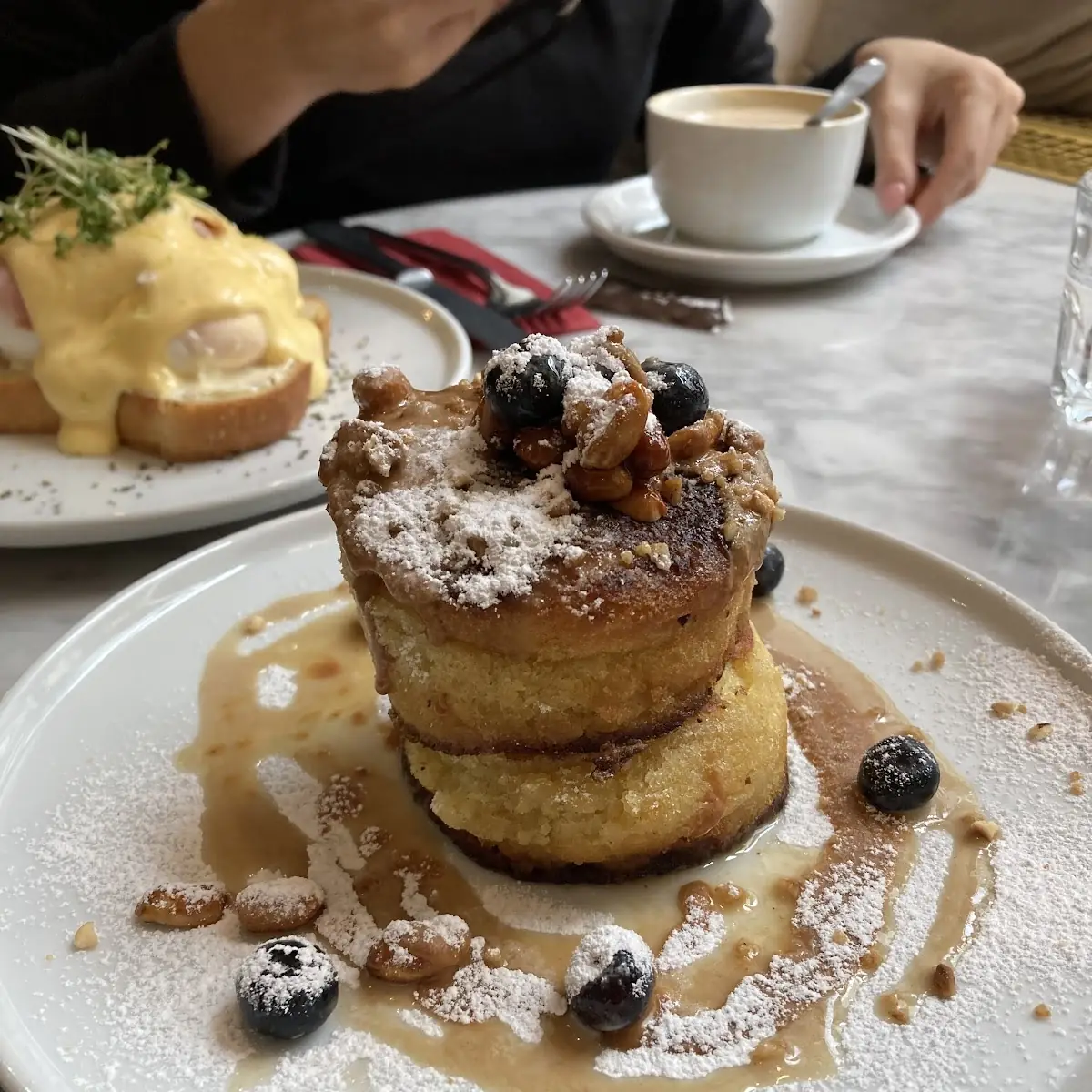Banana Blueberry Pancakes