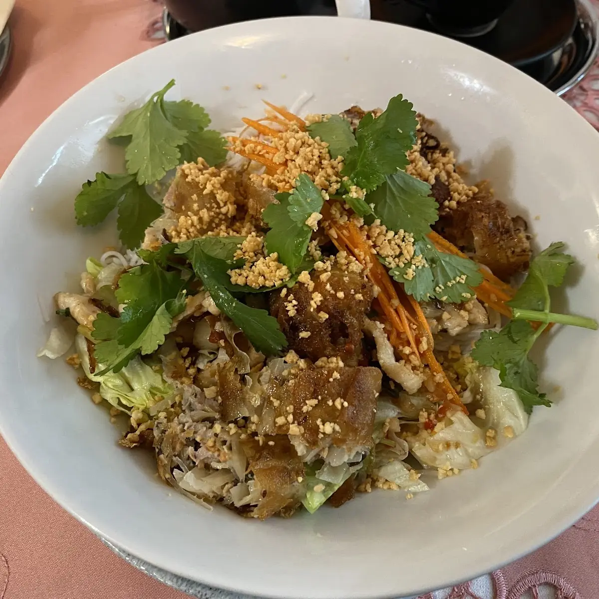 Frühlingsrollen Und Huhn