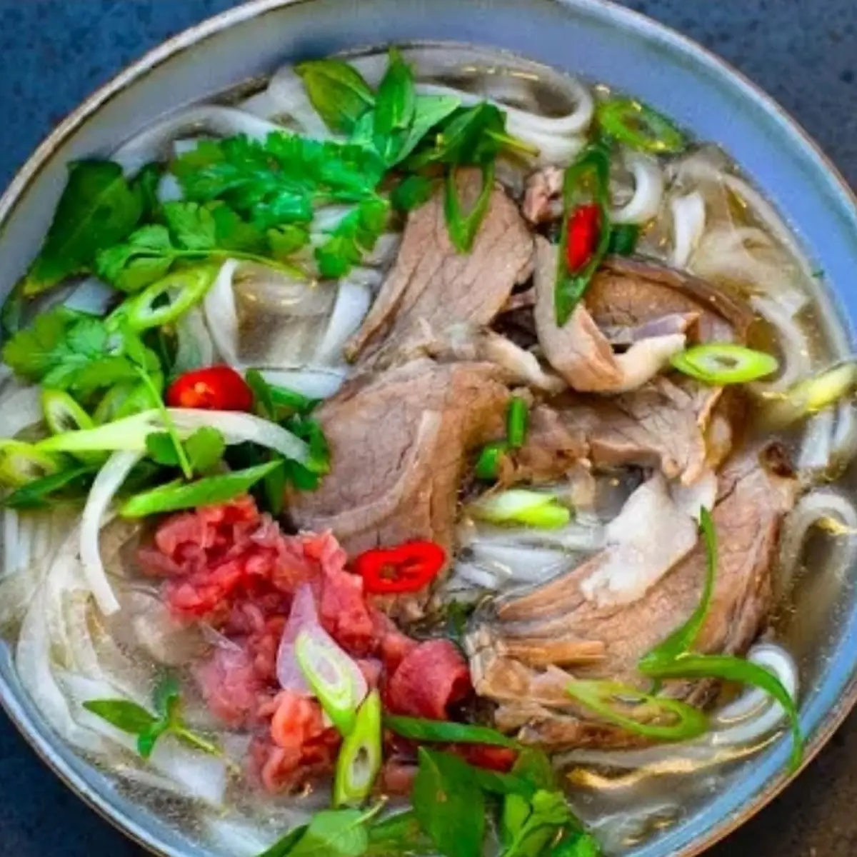 Glasnoodlesoup with Chicken