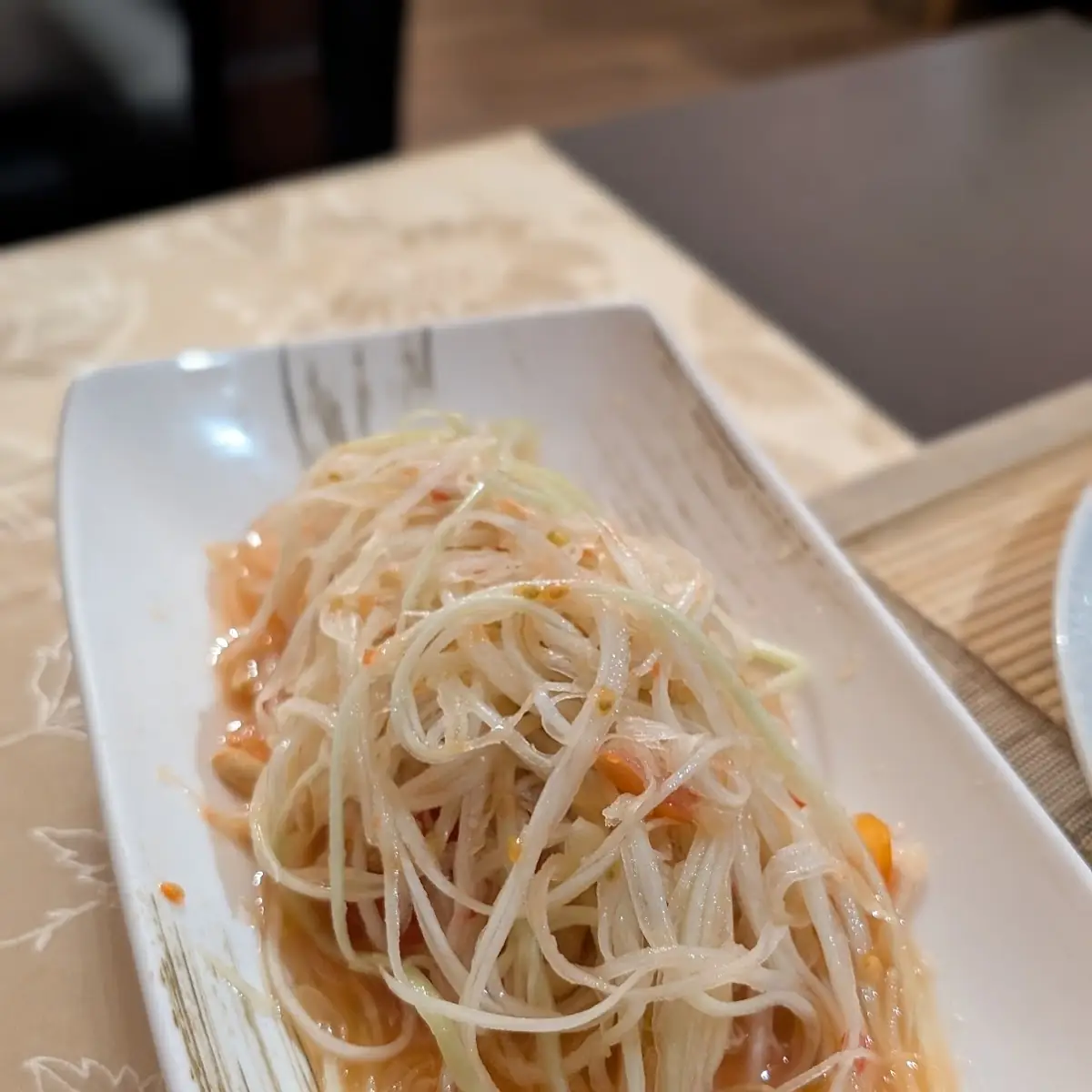 Thailändischer Salat Scharf