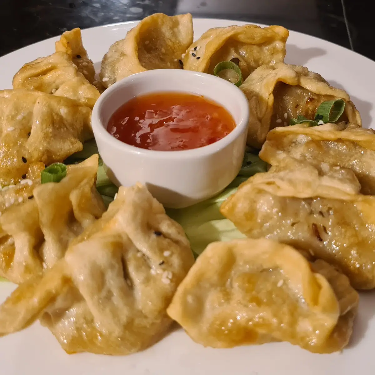 Chicken Momo Fried