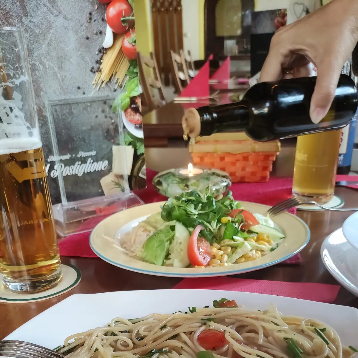 Spaghetti Aglio Olio & Peperoni I
