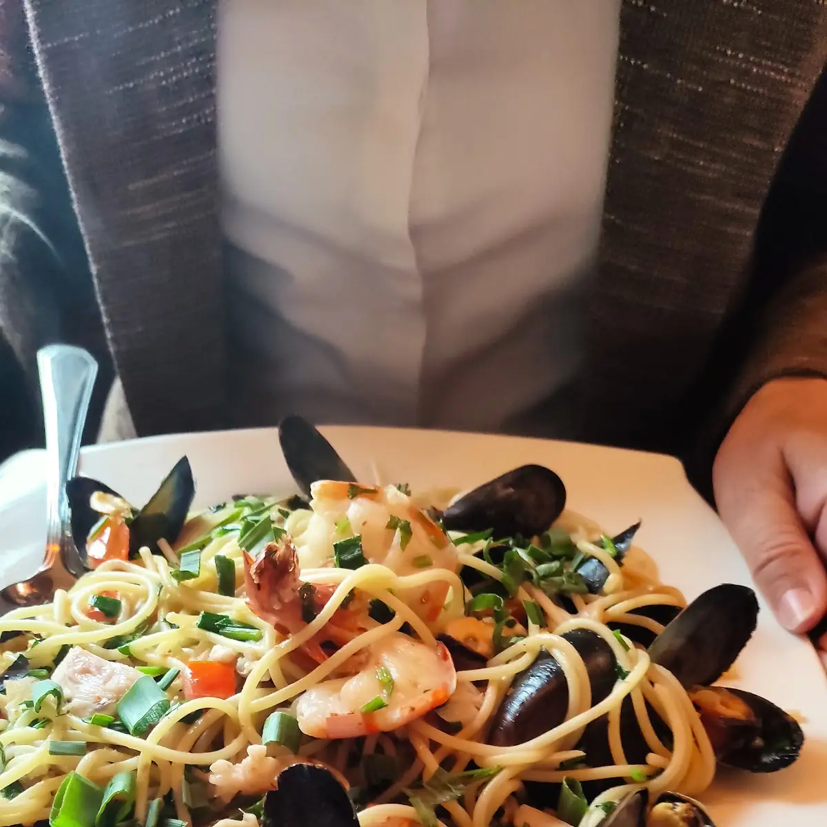 Spaghetti Mit Meeresfrüchten