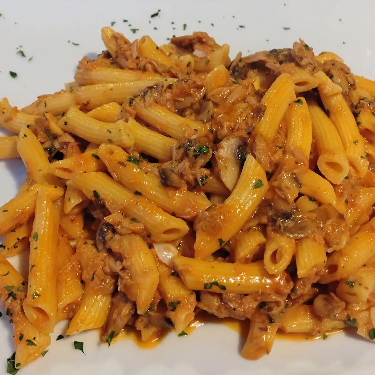 Rigatoni Mit Thunfisch