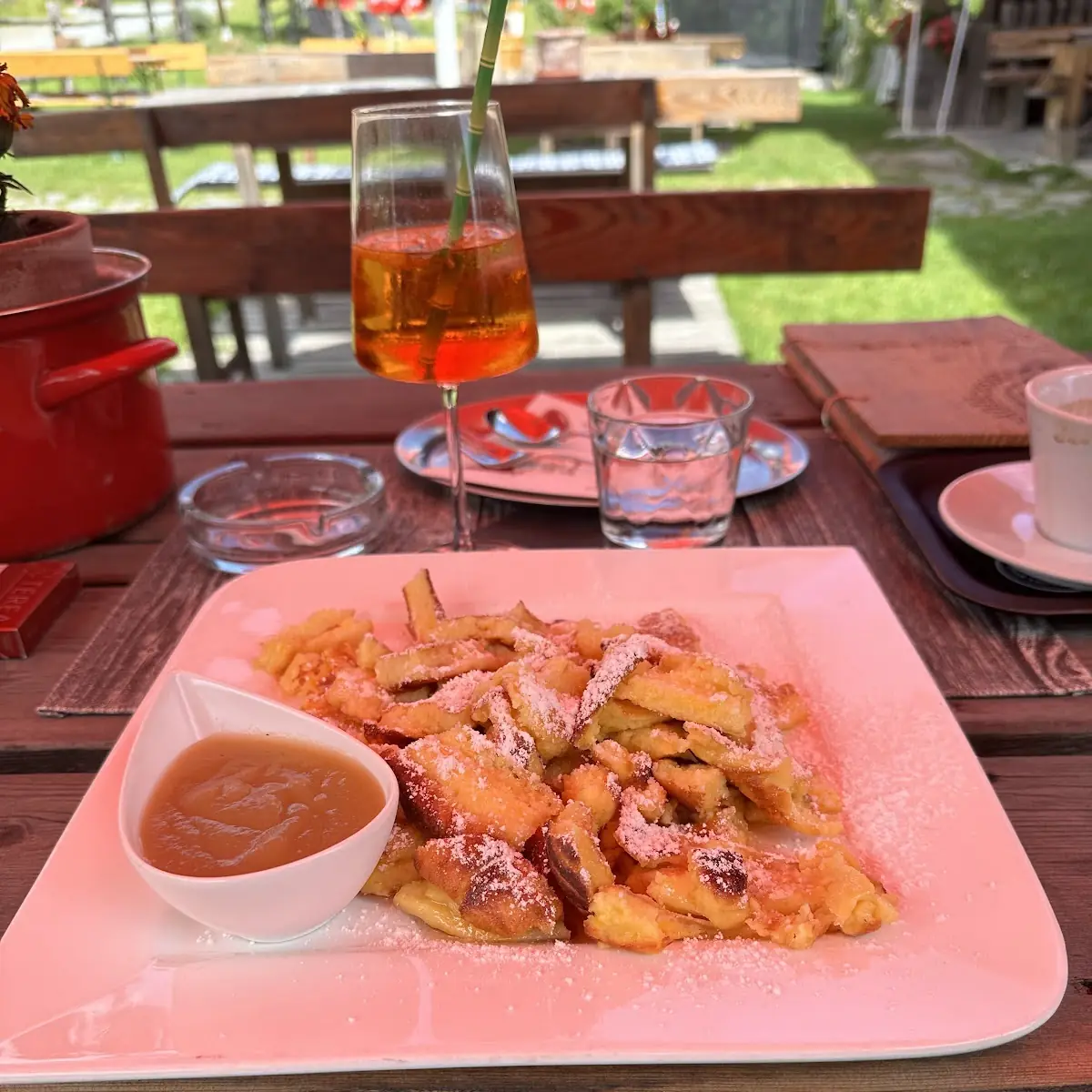 Kaiserschmarren Mit Apfelmuss