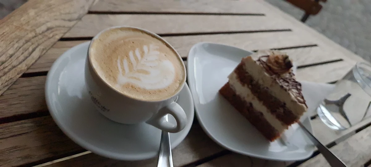 Kaffe Mit Maronitorte