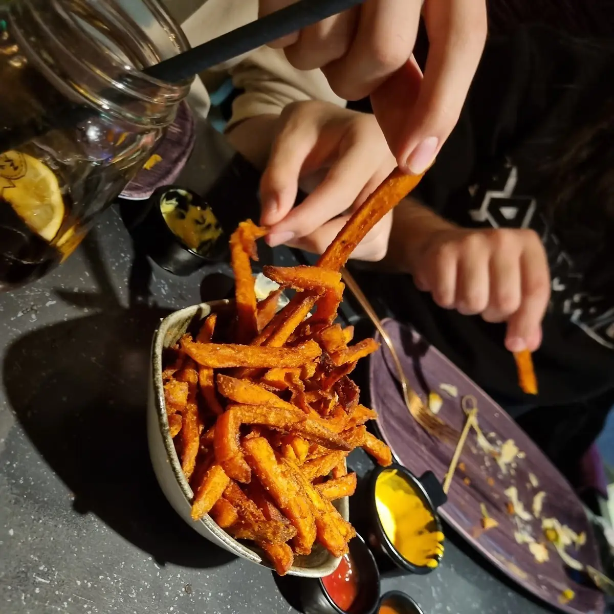 Süßkartoffel Fries