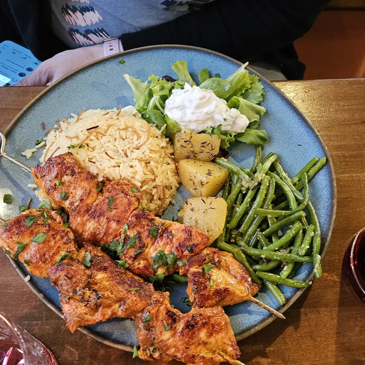 Hähnchenspieß