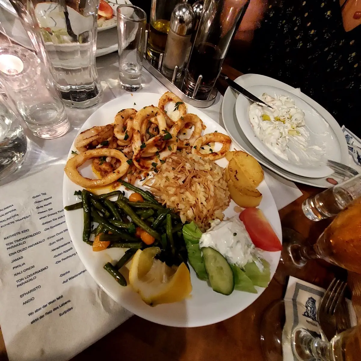Kalamari Gegrillt