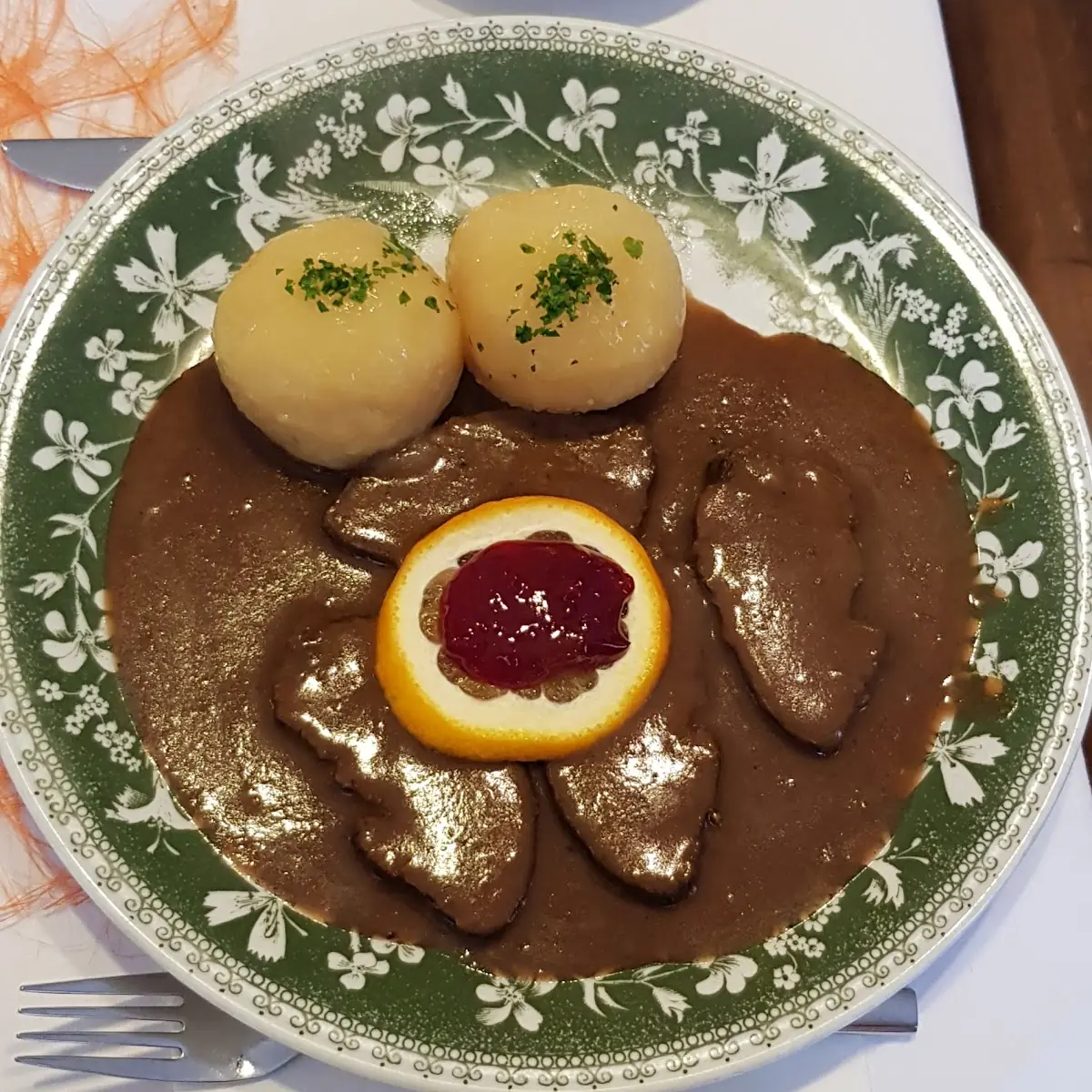 Wildschweinbraten