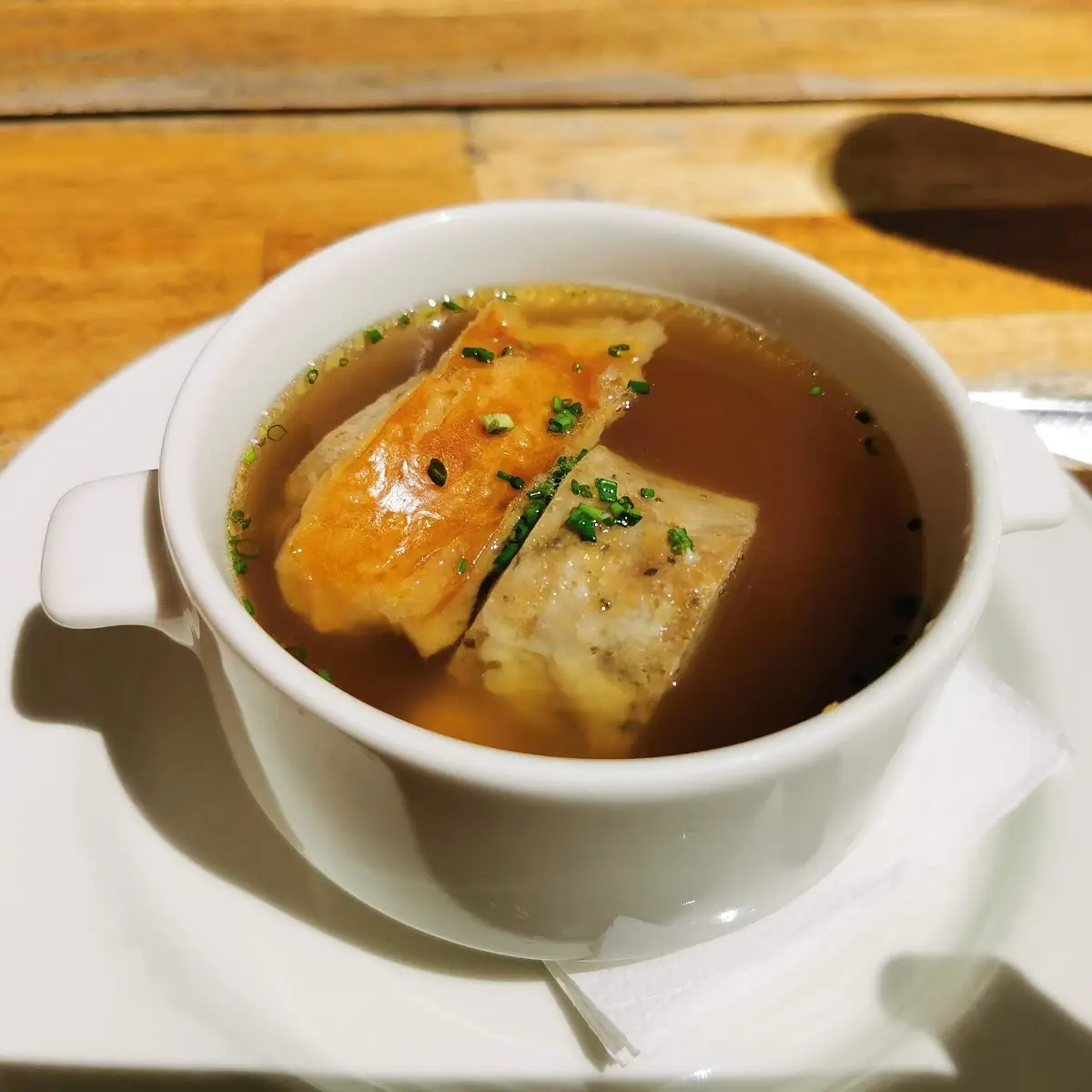 Fleischstrudelsuppe