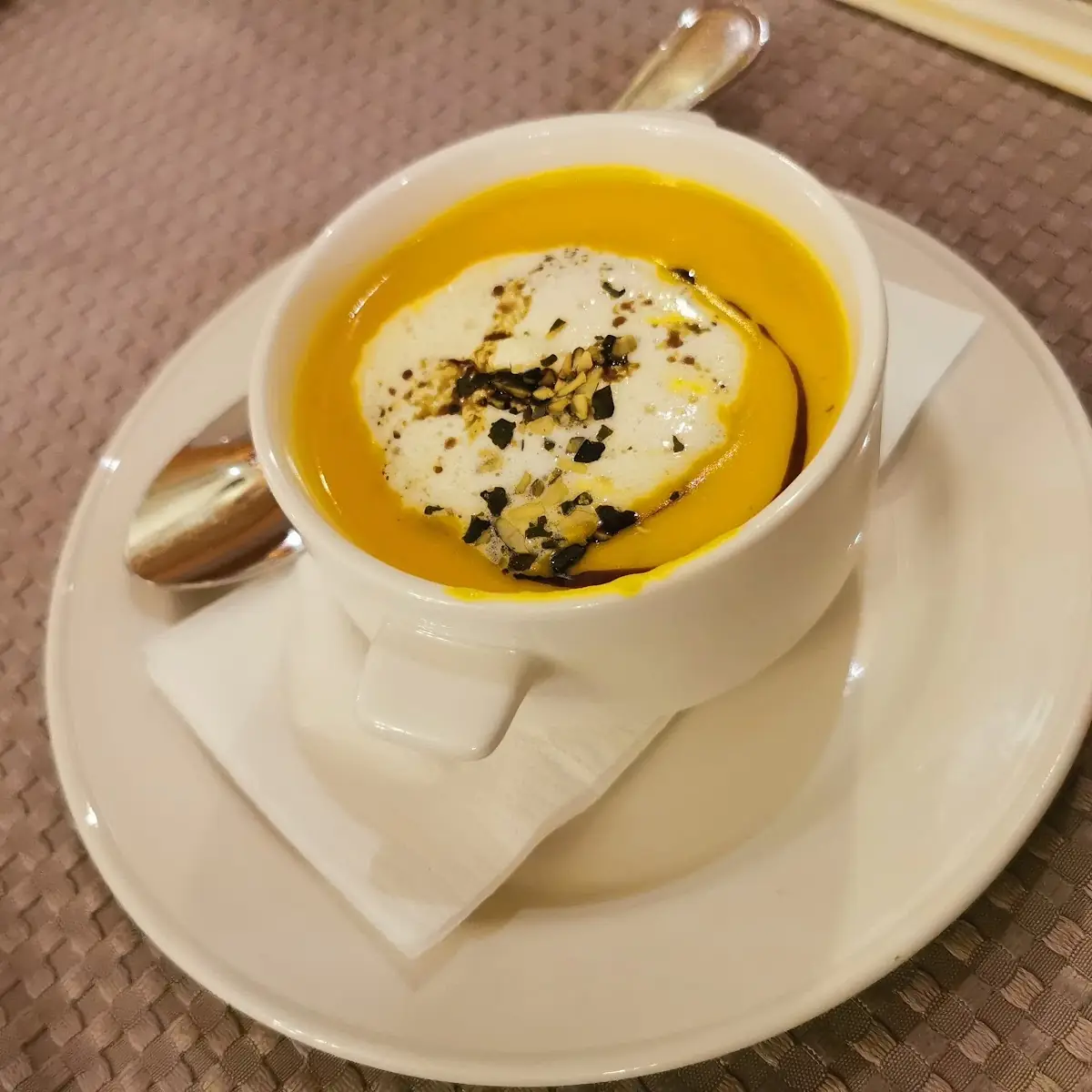 Kürbiscremesuppe