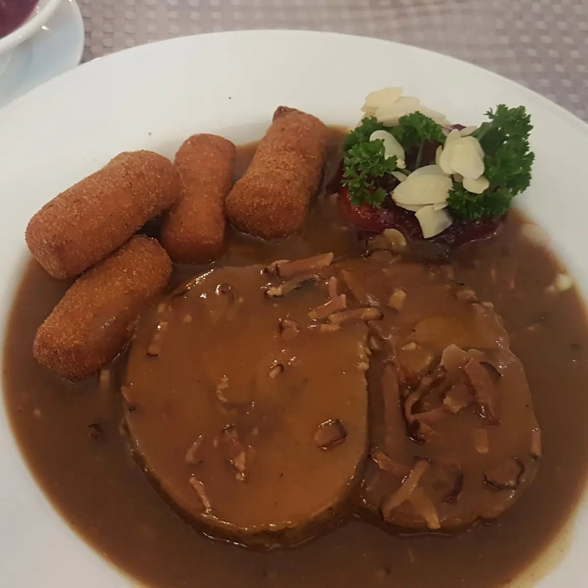 Wildschweinbraten