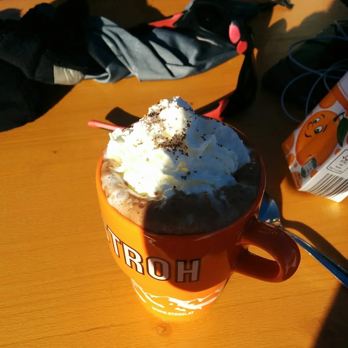 Hot Chocolate with Cream