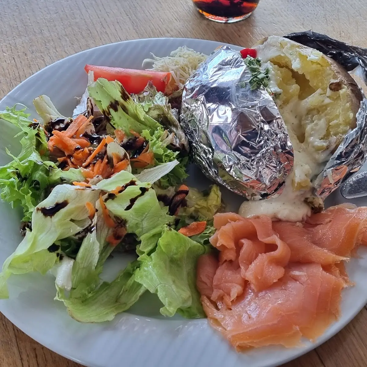 Ofenkartoffel Mit Lachs