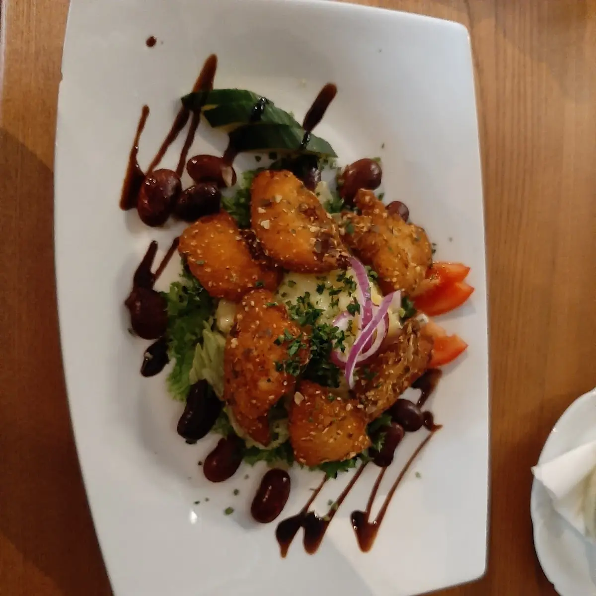 Steyrische Kürbishühnerschnitzis