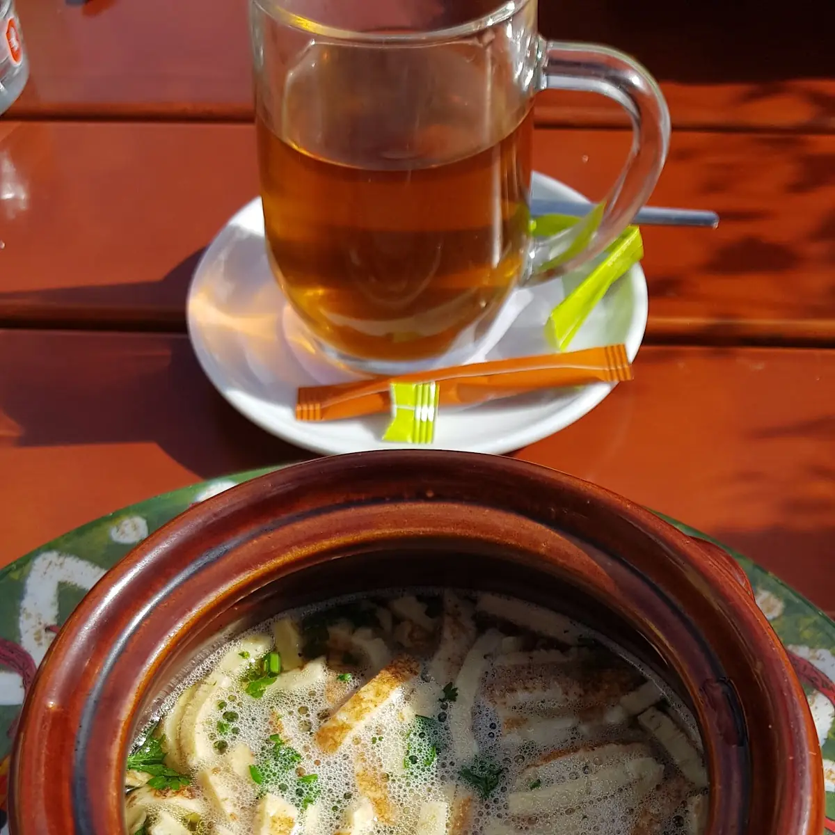 Rindsbouillon Mit Flädle