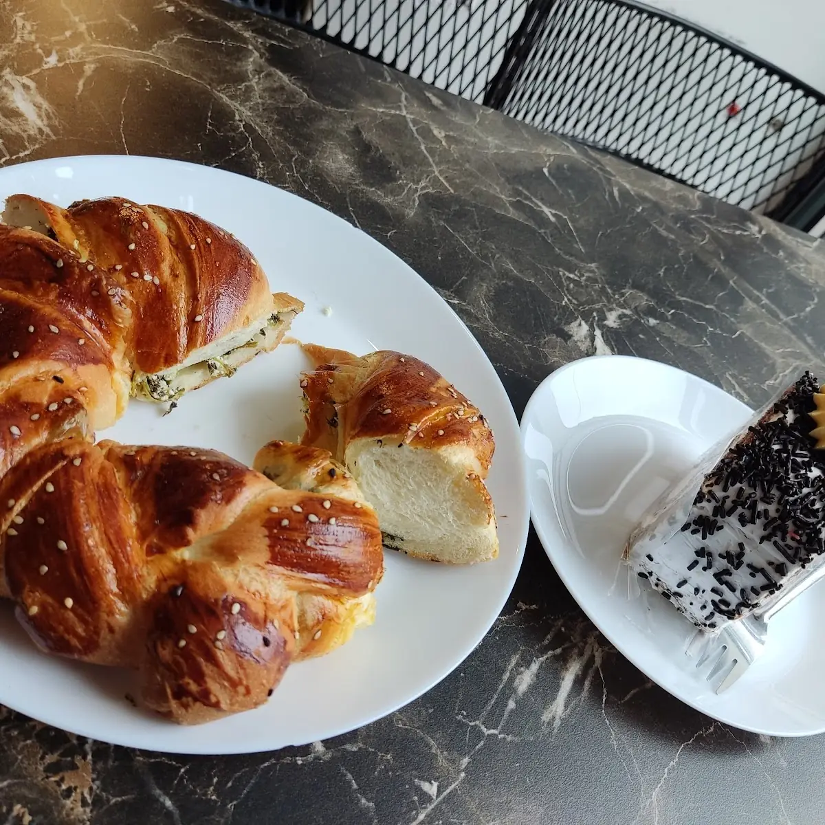 Kringel Mit Spinat