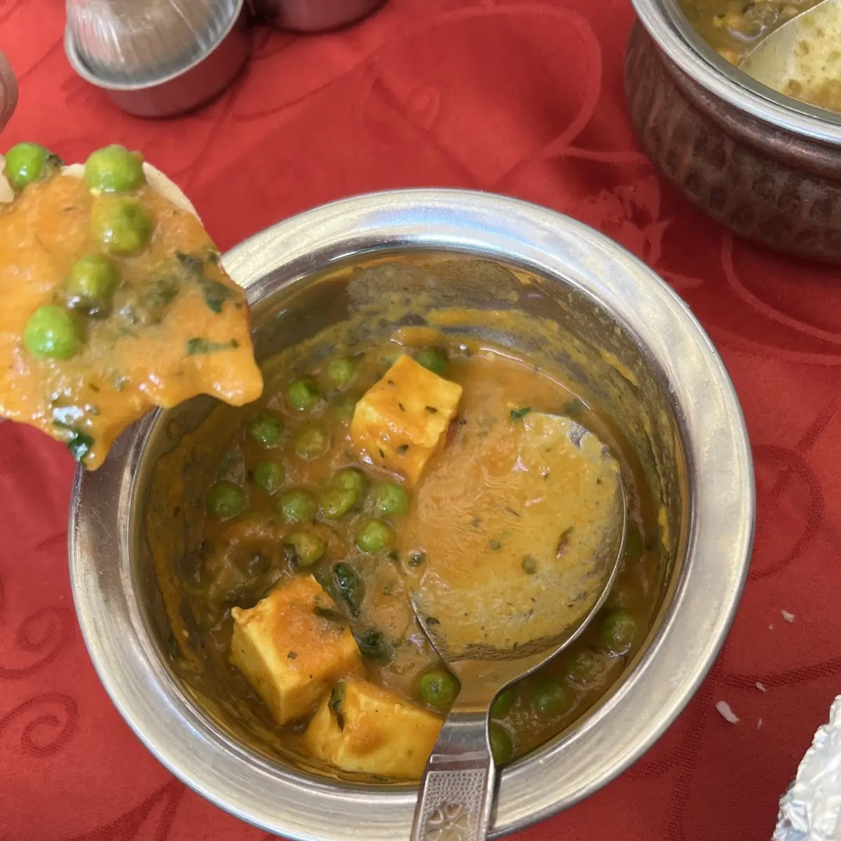 Matar Paneer