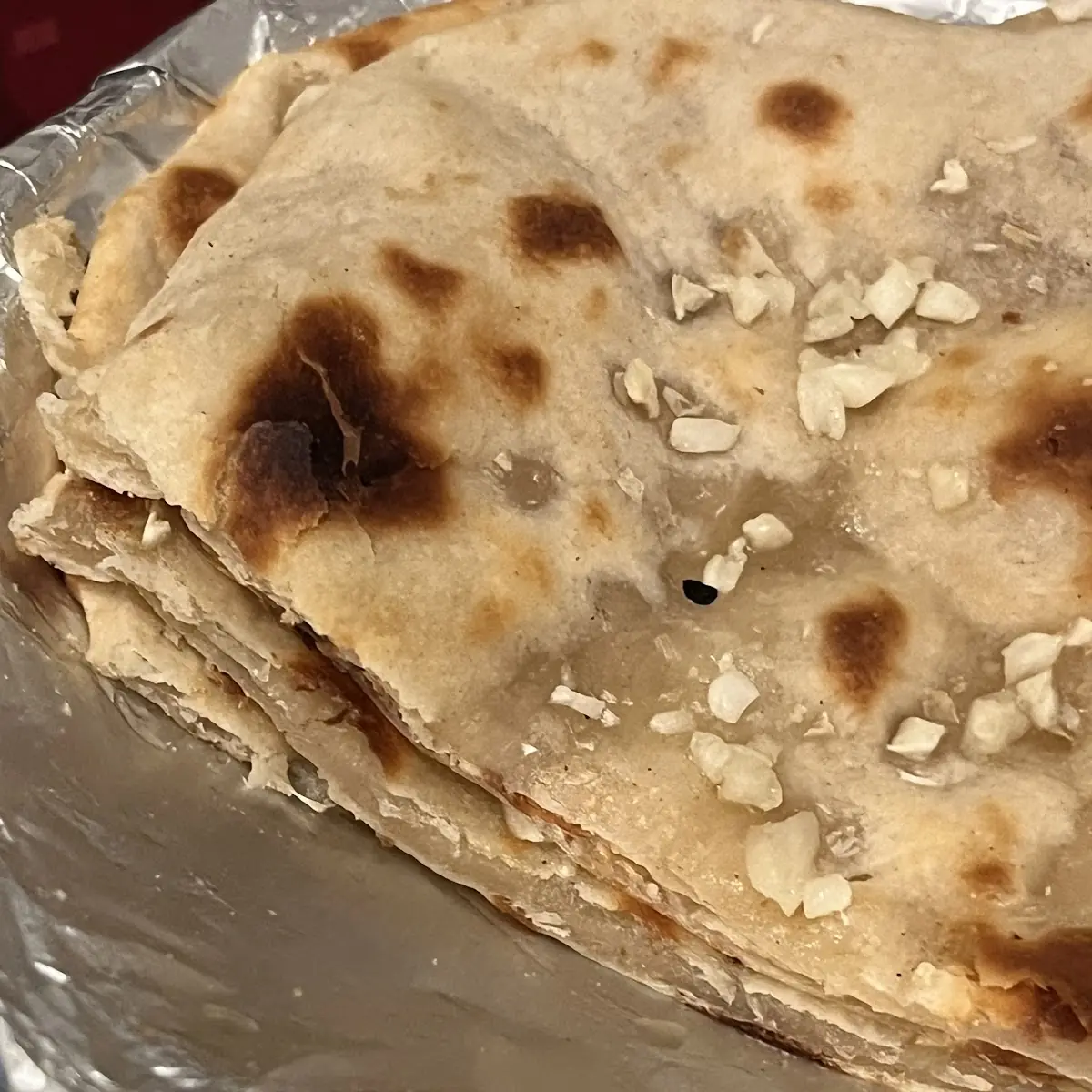 Nan with Garlic