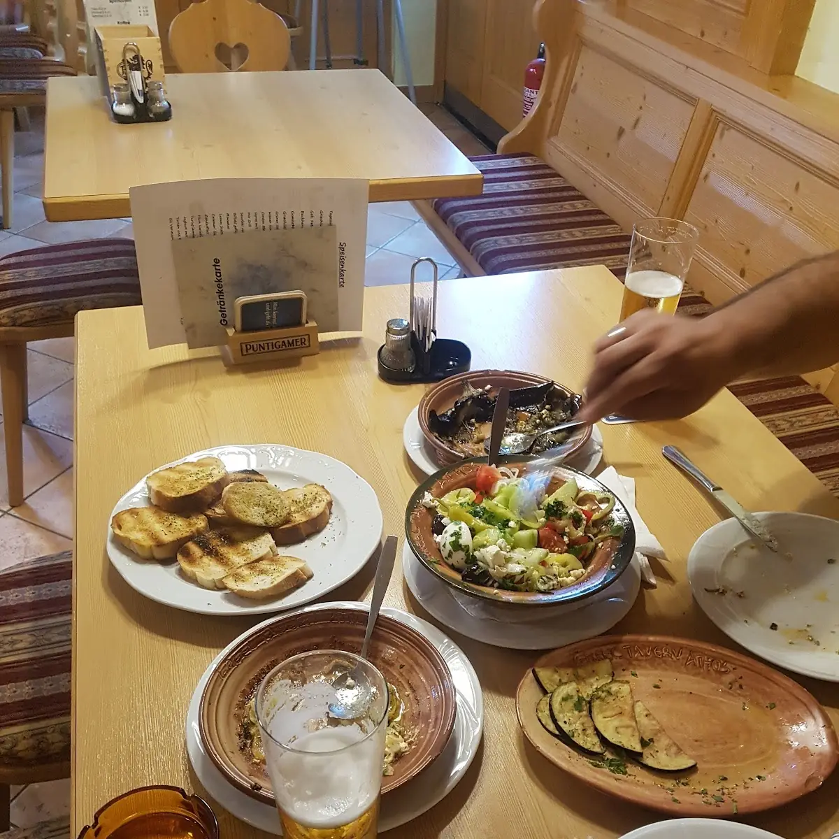 Griechische Menü