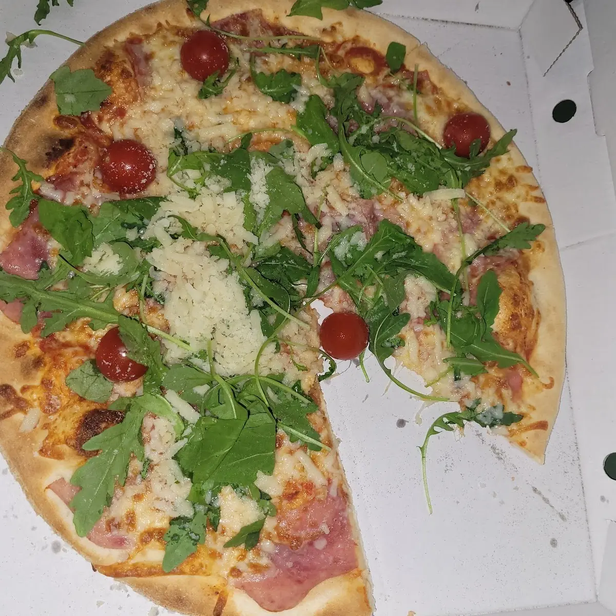 Familien-Pizza Margherita