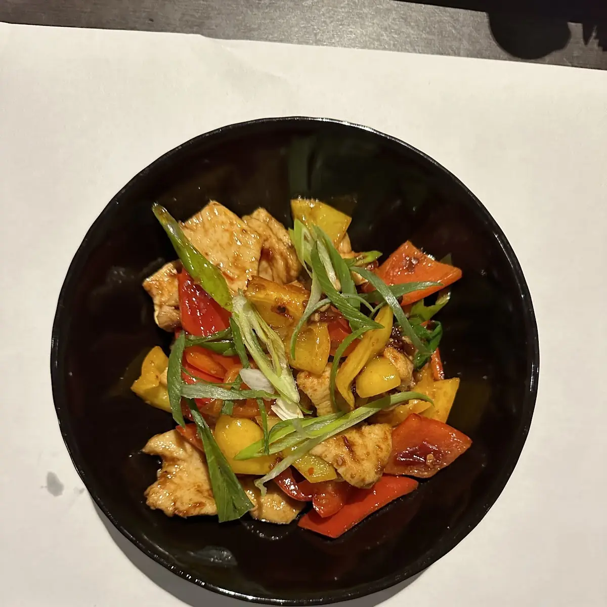 Spicy Ginger Garlic Chickenw