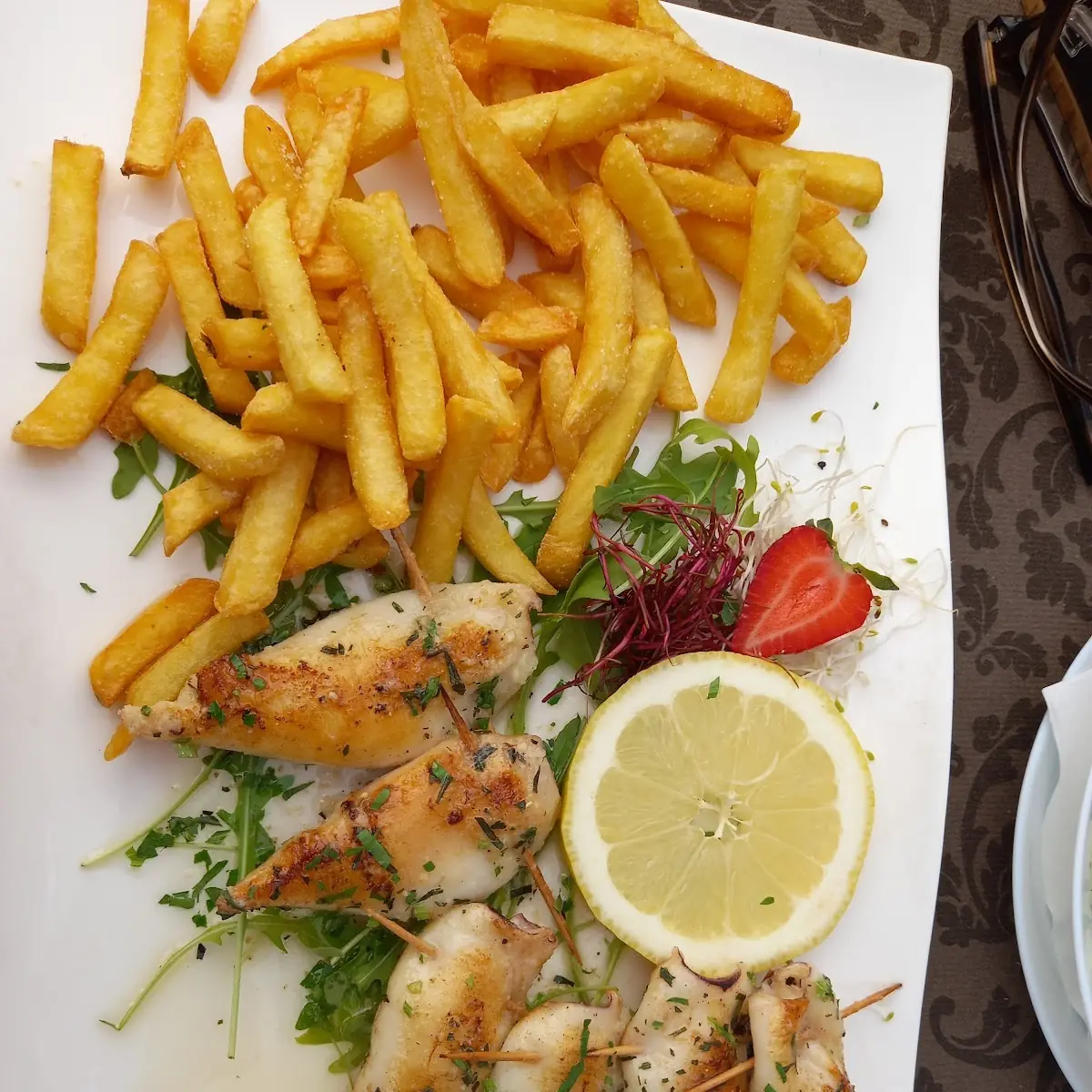 Gefüllte Calamari