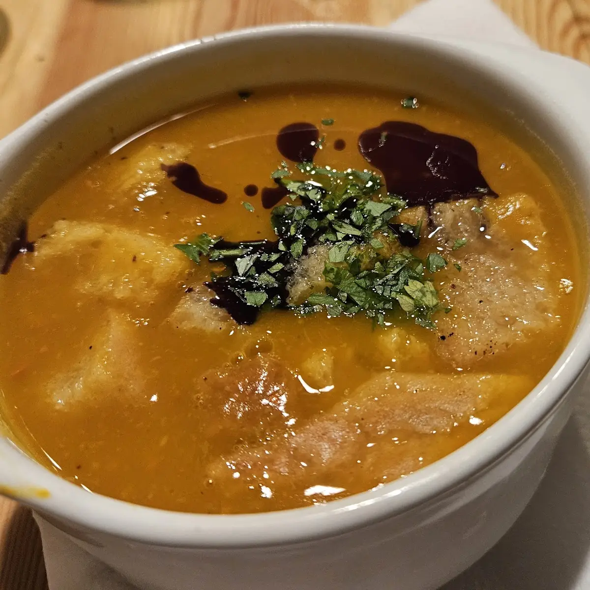 Kürbissuppe