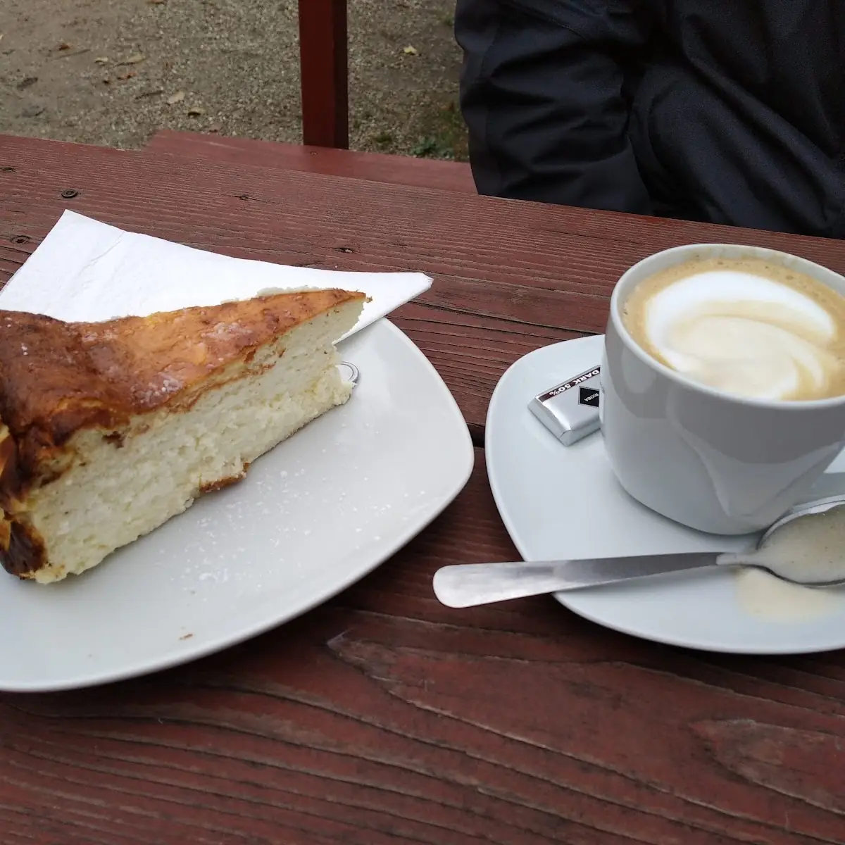 Melange Und Topfentorte