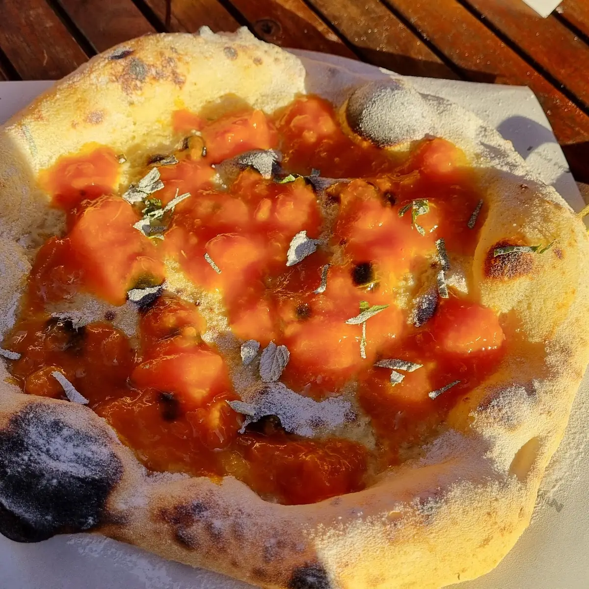 Pizza Marillenknödel