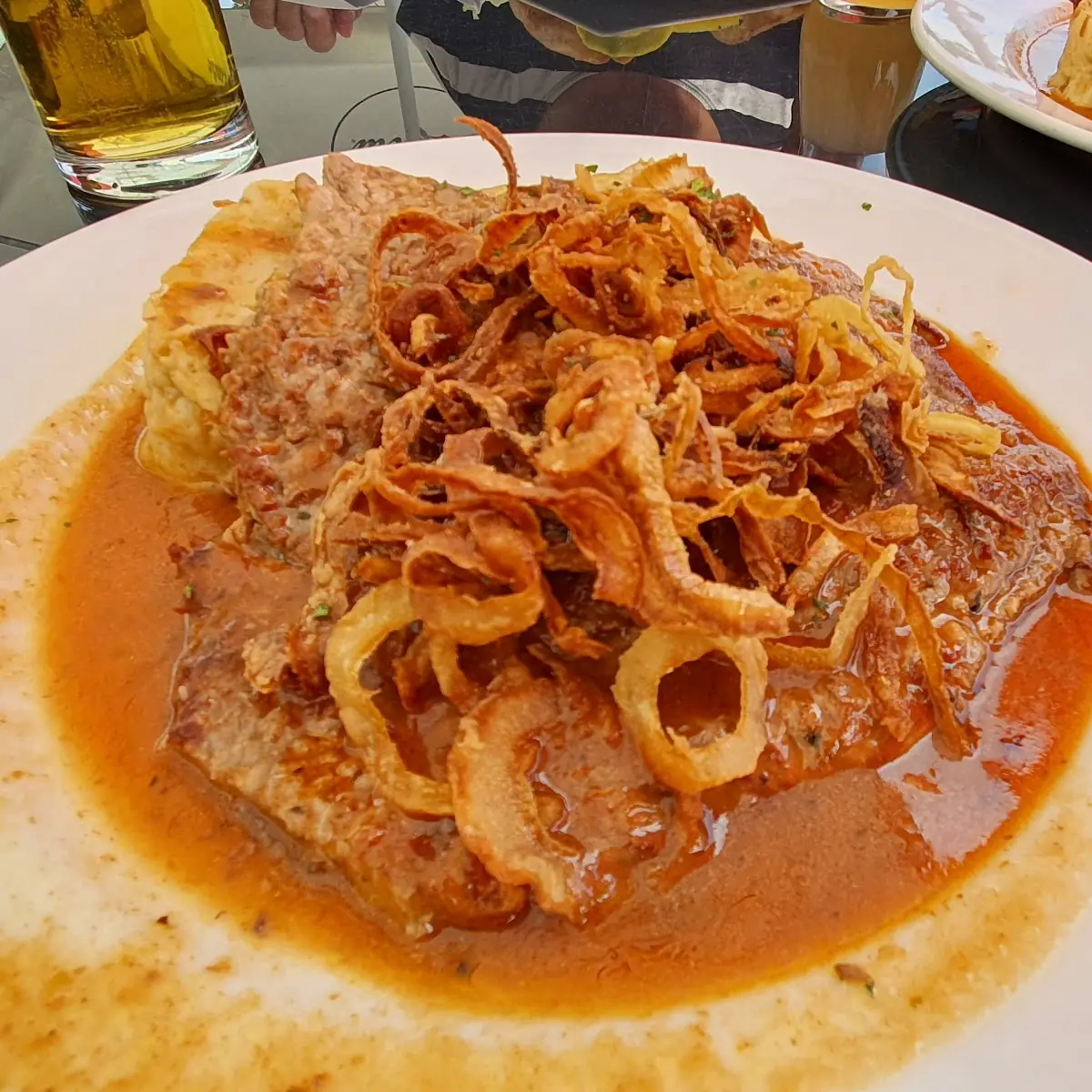 Zwiebelrostbraten