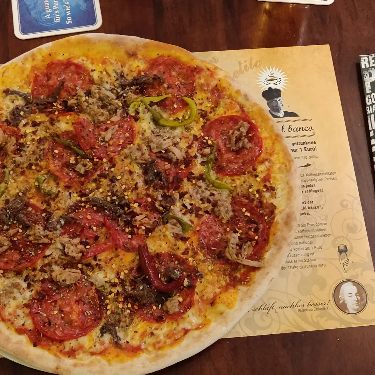 Diavolo Plus Thunfisch Und Sardellen