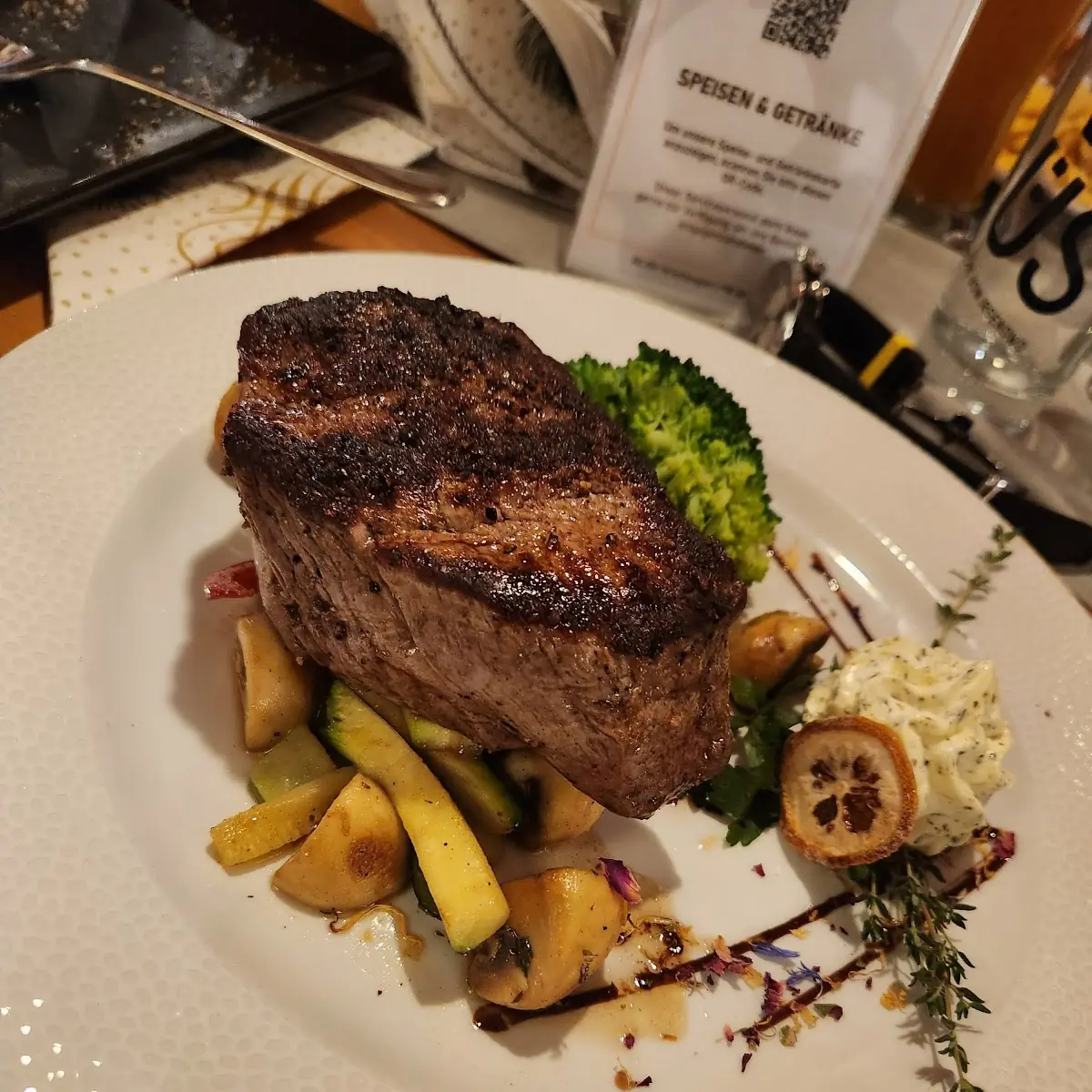 Rindsfilet Steak Vom Irish Black Angus