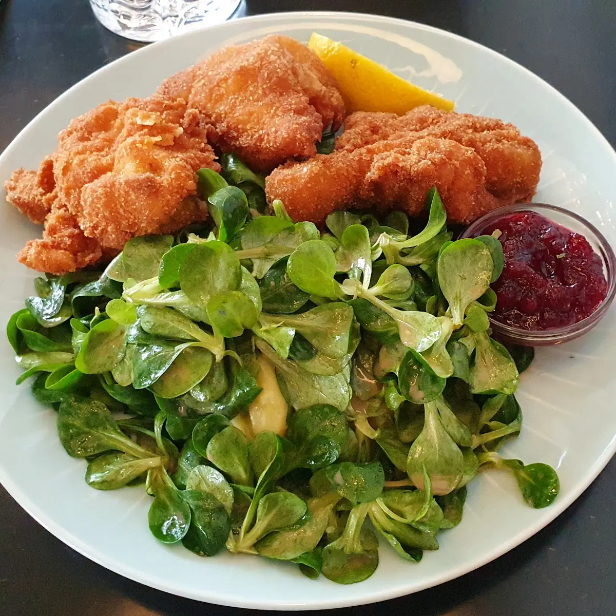 Backhendlsalat