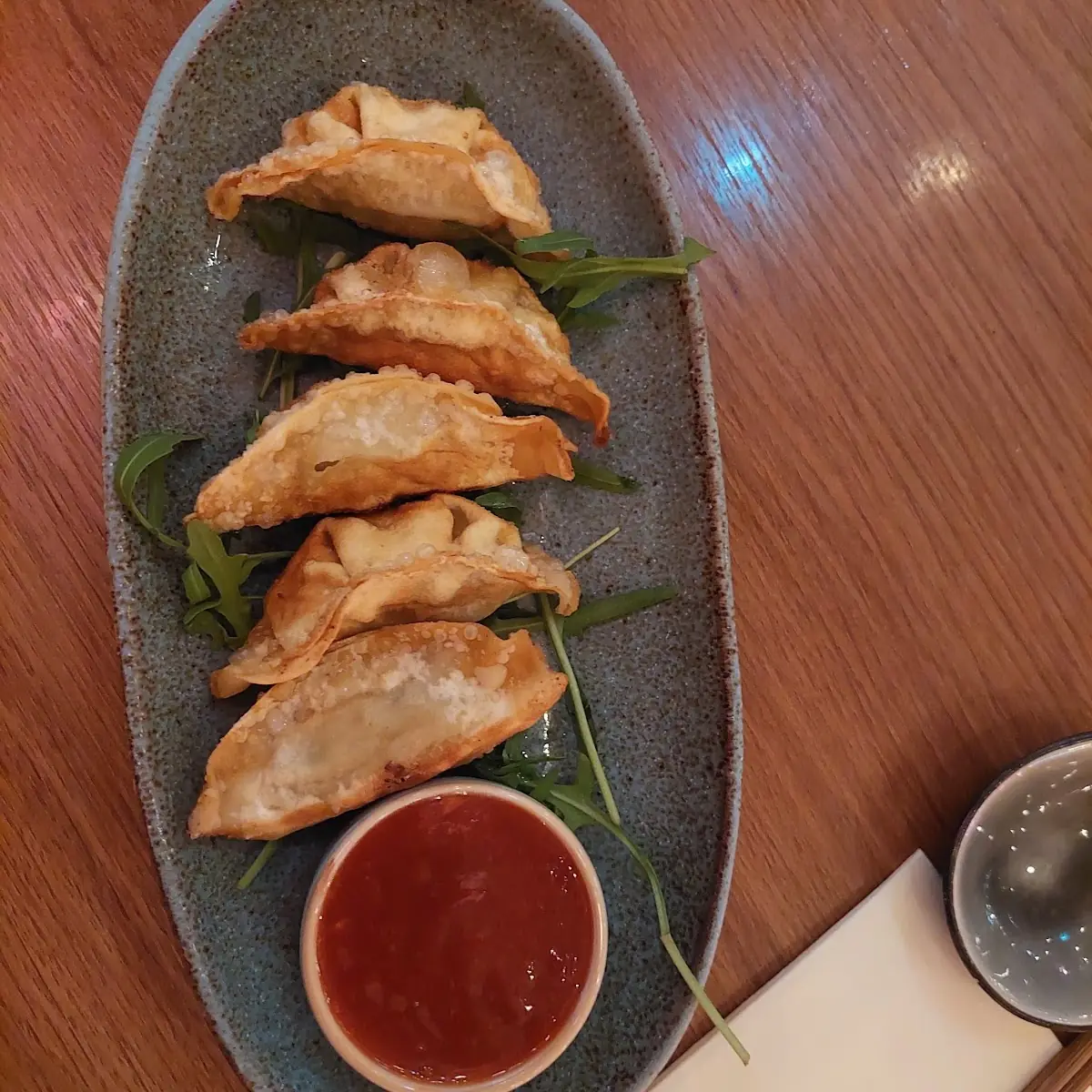 Fried Gyoza Mit Huhn