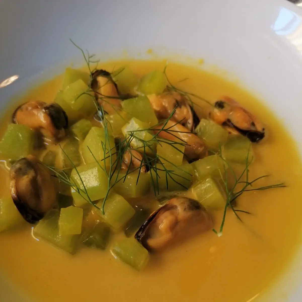 Muscheln Mit Gurke Und Dill