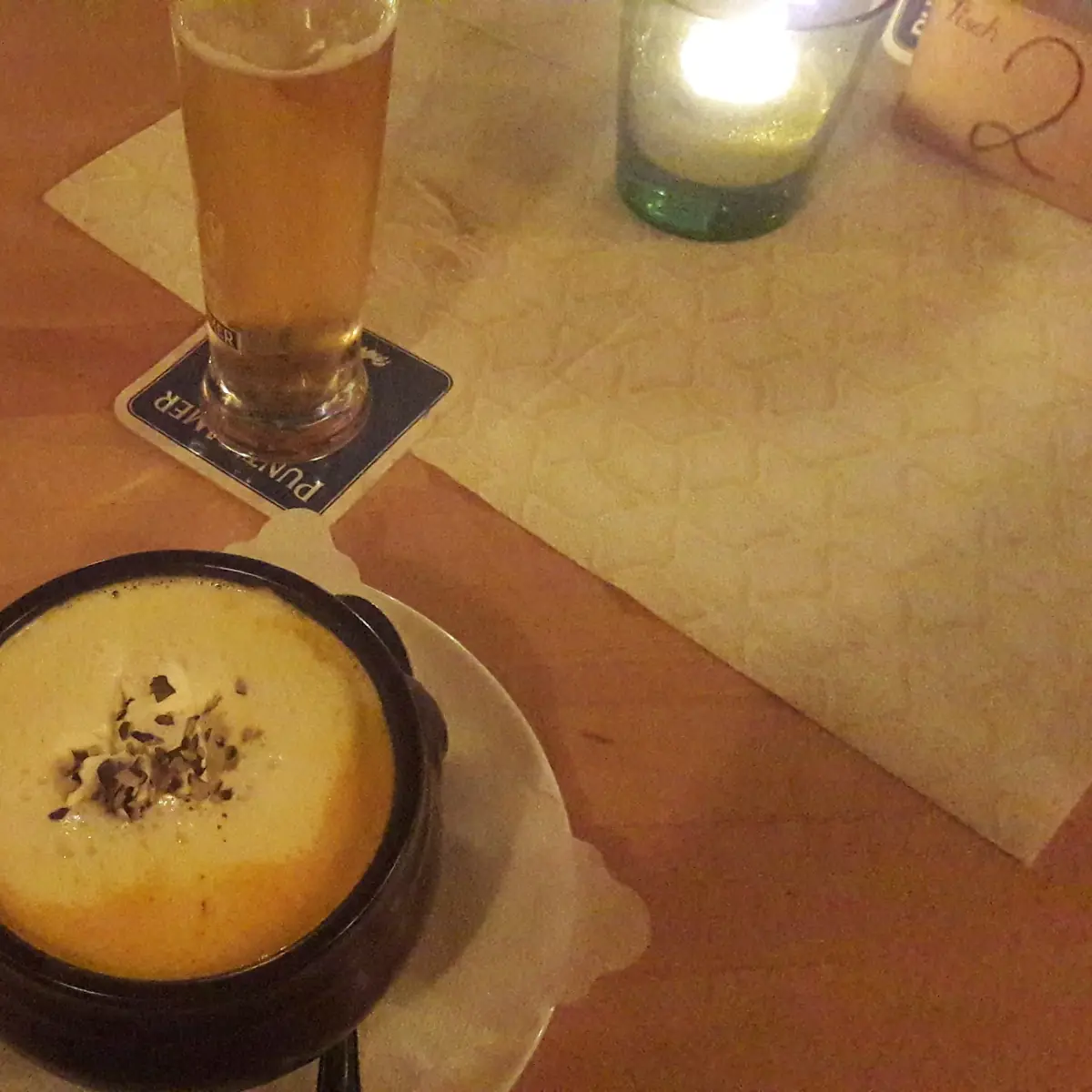Kürbiscremesuppe