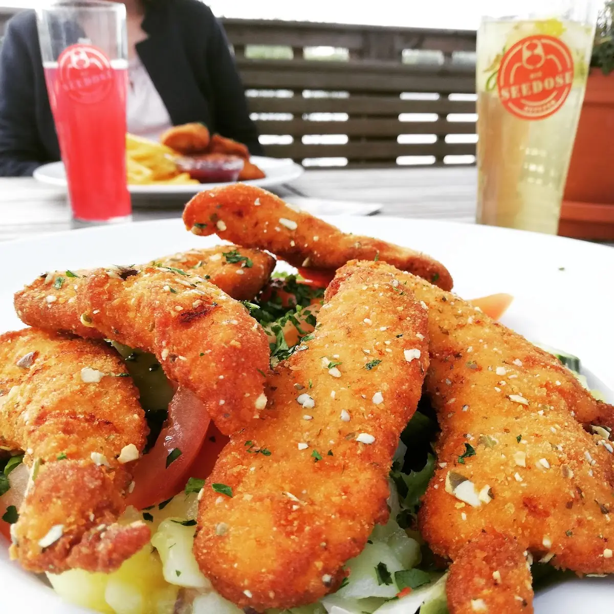 Backhendl-salat