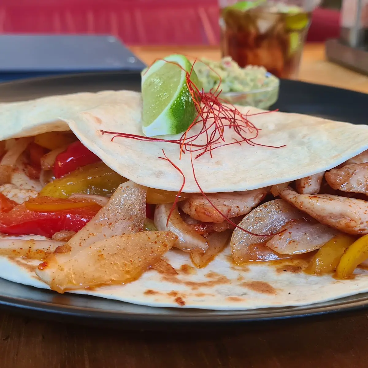 Hühner Fajita