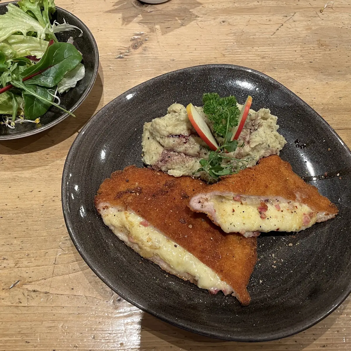 Cordon-bleu Mit Kroketten