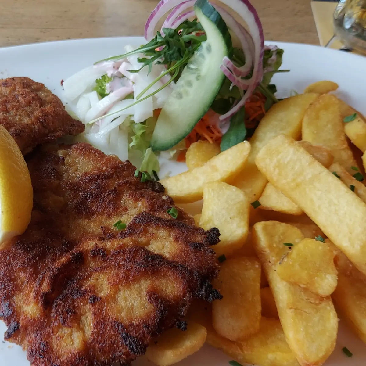 Knuspriges Schnitzel Wiener Art