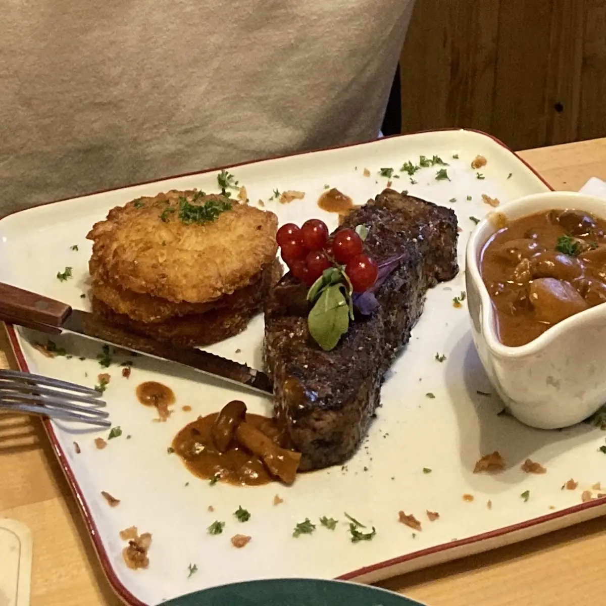 Steak Vom Weidebullen