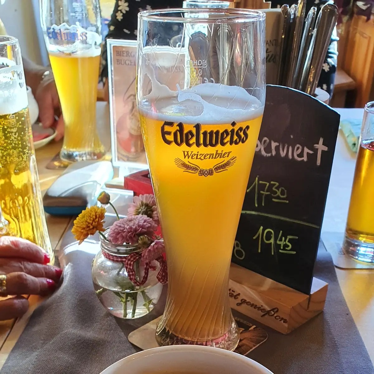 Tannheimer Bergkäsesuppe Mit Knoblauch Croutons