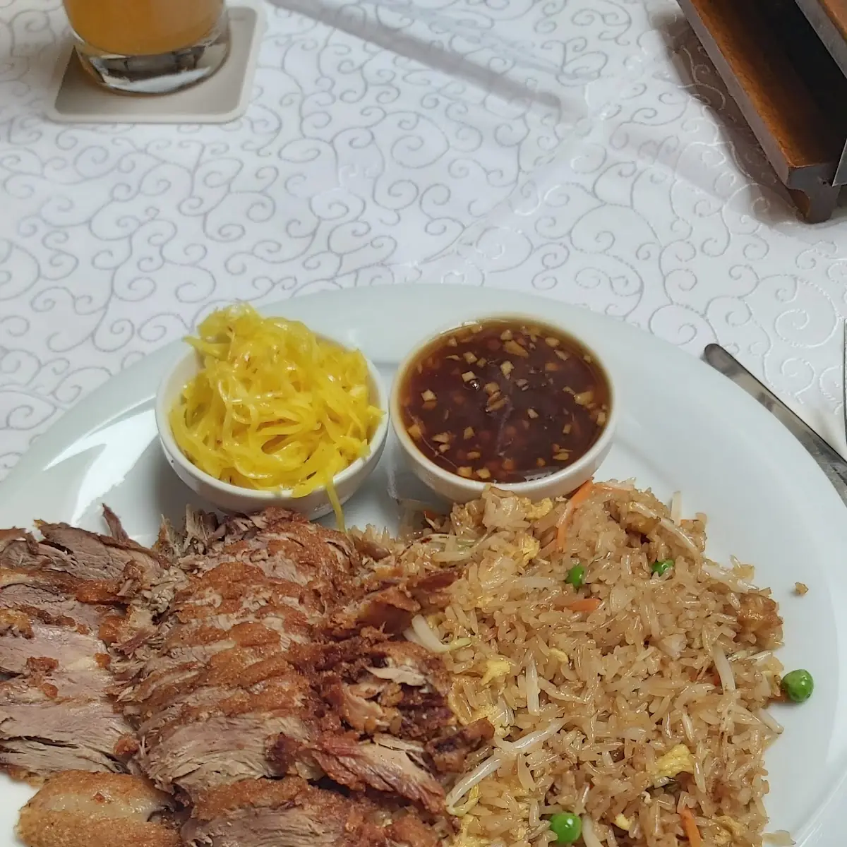 Ente Mit Gebratenem Reis